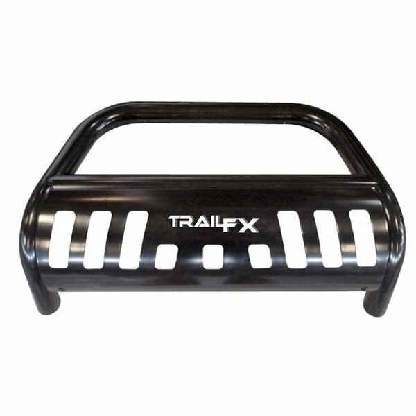 Trailfx Powder Coated, Black, Steel, 3" Diameter, With Skid Plate, With Holes For Optional Lighting B0030B
